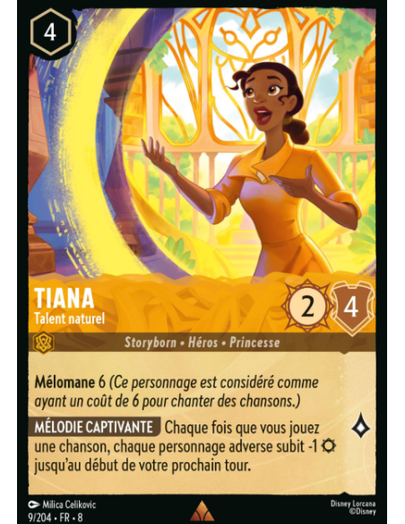 S8 - 009/204 - Tiana - Talent naturel