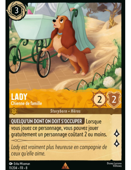 S8 - 011/204 - Lady - Chienne de famille