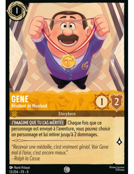 S8 - 013/204 - Gene - Résident de Niceland