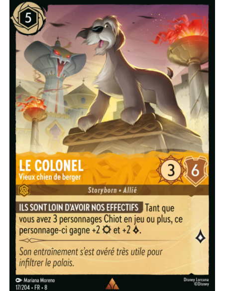 S8 - 017/204 - Le Colonel - Vieux chien de berger