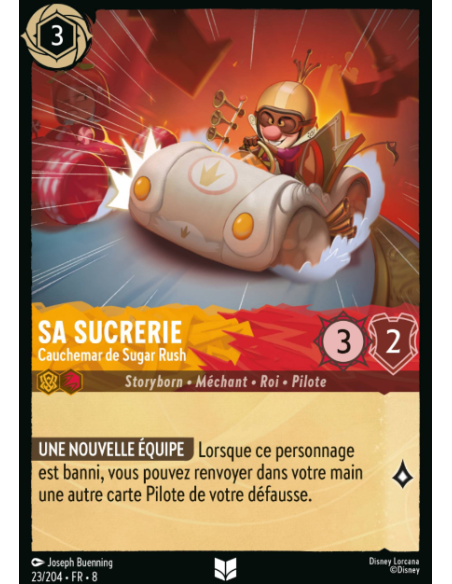 S8 - 023/204 - Sa sucrerie - Cauchemar de Sugar Rush