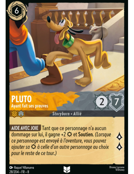 S8 - 028/204 - Pluto - Ayant fait ses preuves