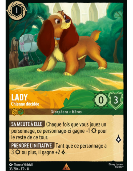 S8 - 033/204 - Lady - Chienne décidée