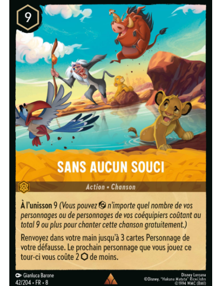 S8 - 042/204 - Sans aucun souci
