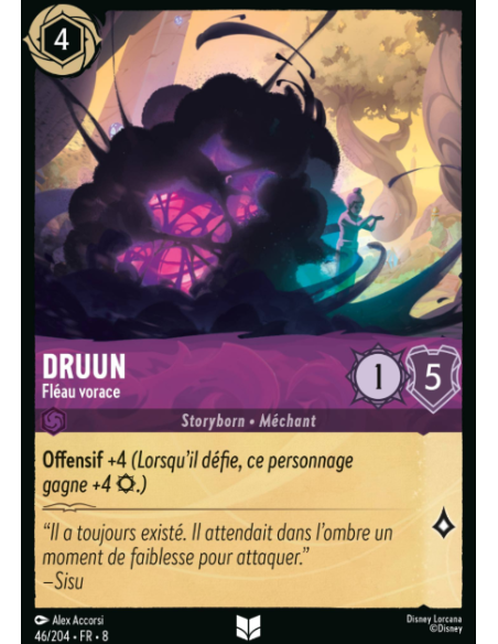 S8 - 046/204 - Druun - Fléau vorace