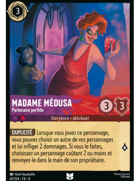 S8 - 047/204 - Madame Médusa - Partenaire perfide