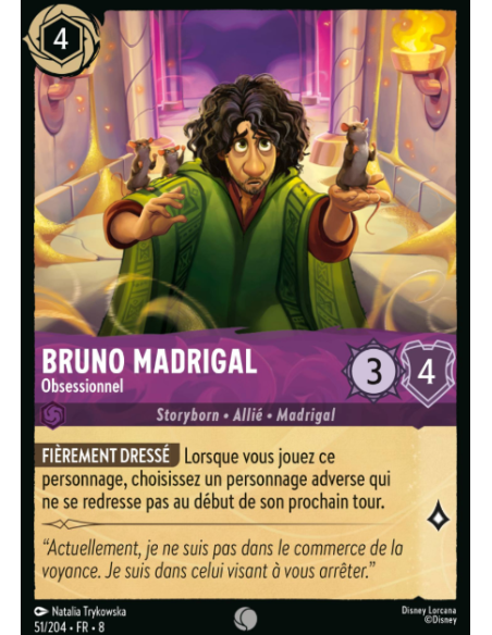 S8 - 051/204 - Bruno Madrigal - Obsessionnel