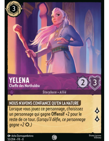 S8 - 055/204 - Yelena - Cheffe des Northuldra