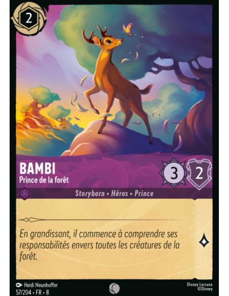 S8 - 057/204 - Bambi - Prince de la forêt