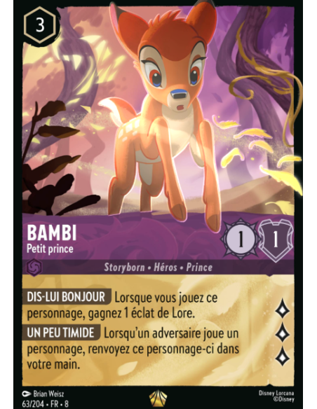 S8 - 063/204 - Bambi - Petit prince