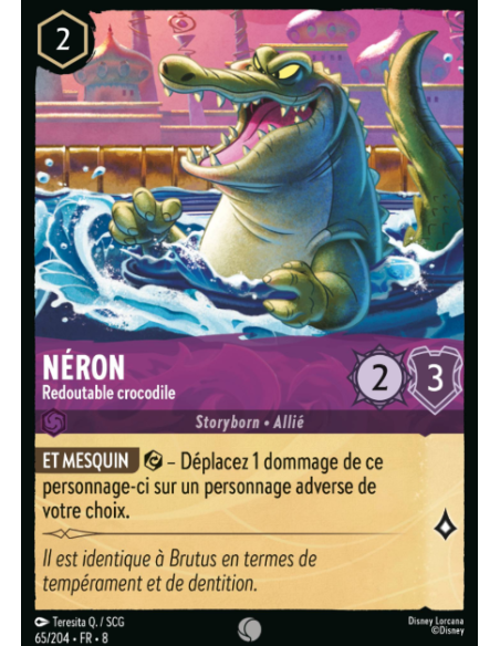 S8 - 065/204 - Néron - Redoutable crocodile
