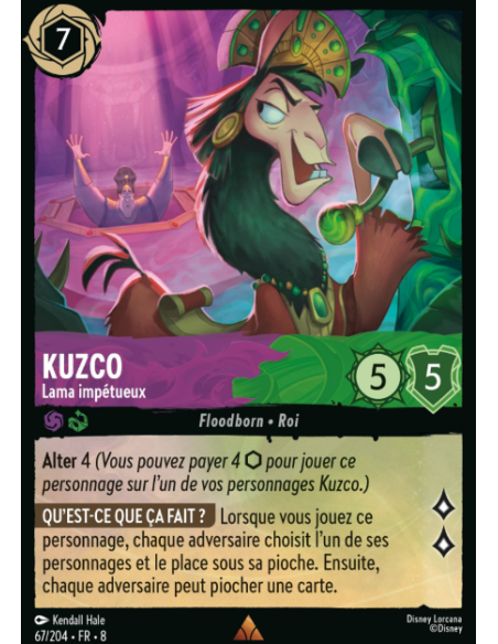 S8 - 067/204 - Kuzco - Lama impétueux