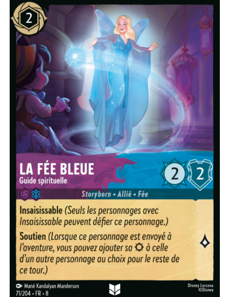 S8 - 071/204 - La fée bleue - Guide spirituelle
