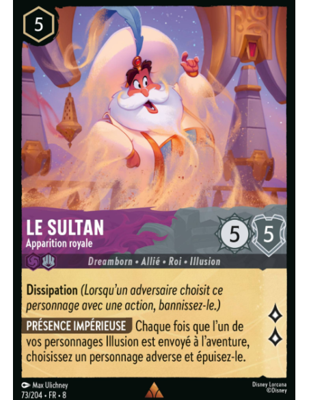 S8 - 073/204 - Le sultan - Apparition royale