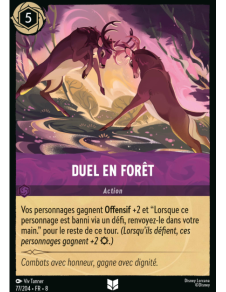 S8 - 077/204 - Duel en forêt