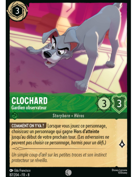 S8 - 087/204 - Clochard - Gardien observateur