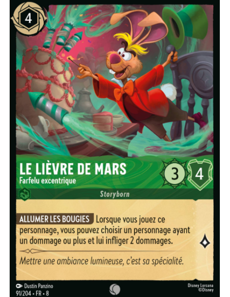 S8 - 091/204 - Le lièvre de Mars - Farfelu excentrique