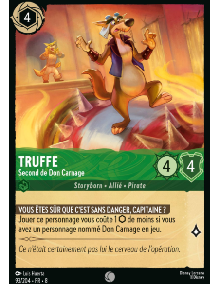 S8 - 093/204 - Truffe - Second de Don Carnage