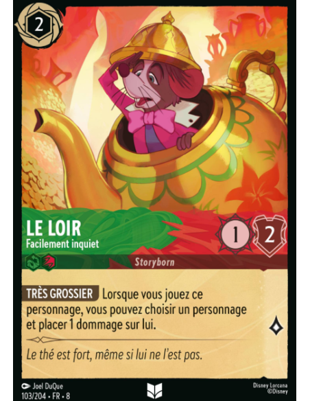 S8 - 103/204 - Le Loir - Facilement inquiet