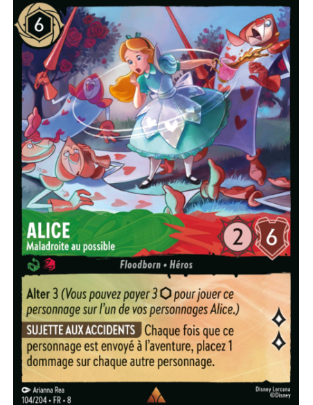 S8 - 104/204 - Alice - Maladroite au possible