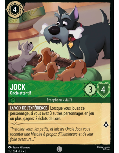 S8 - 112/204 - Jock - Oncle attentif
