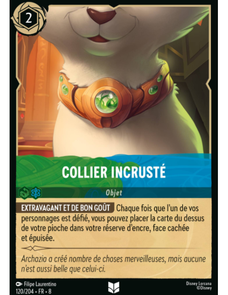 S8 - 120/204 - Collier incrusté