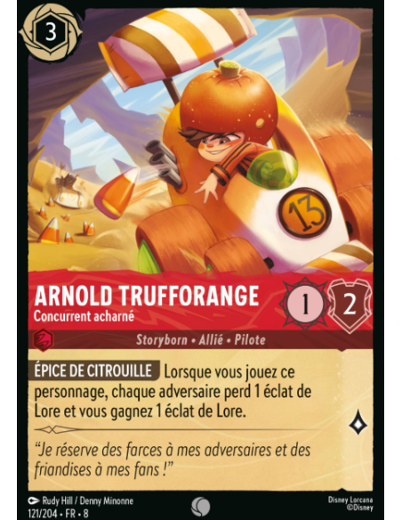 S8 - 121/204 - Arnold Trufforange - Concurrent acharné