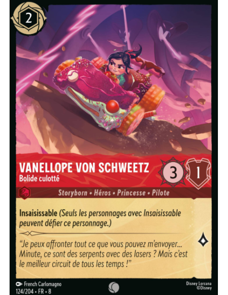 S8 - 124/204 - Vanellope Von Schweetz - Bolide culotté