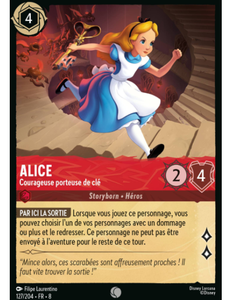 S8 - 127/204 - Alice - Courageuse porteuse de clé