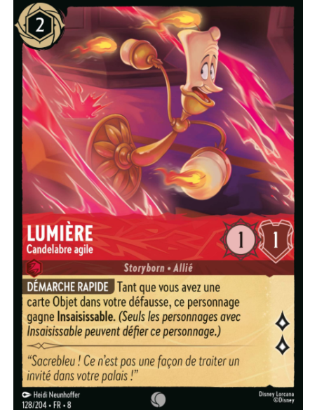 S8 - 128/204 - Lumière - Candelabre agile