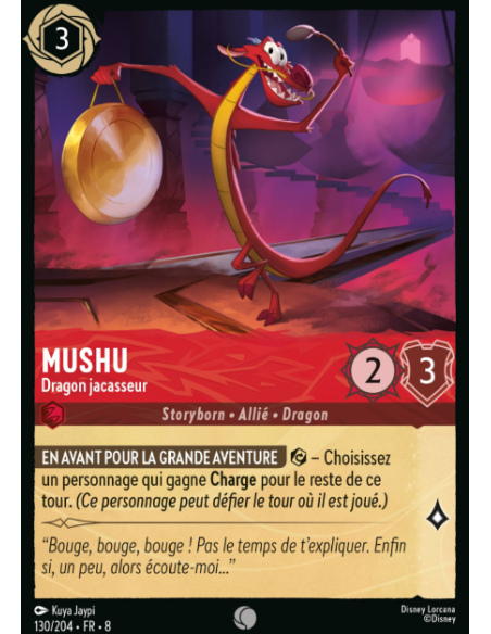 S8 - 130/204 - Mushu - Dragon jacasseur