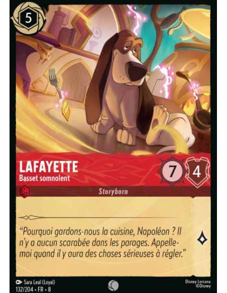 S8 - 132/204 - Lafayette - Basset somnolent