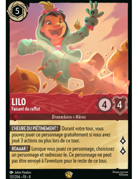 S8 - 137/204 - Lilo - Faisant du raffut