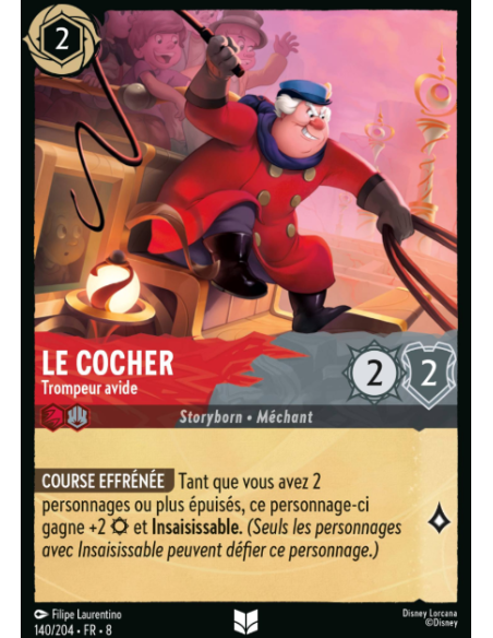 S8 - 140/204 - Le cocher - Trompeur avide
