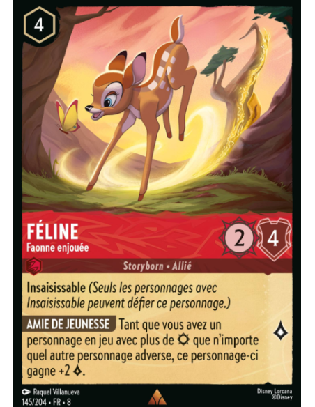 S8 - 145/204 - Féline - Faonne enjouée