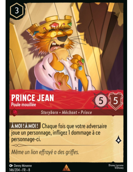 S8 - 146/204 - Prince Jean - Poule mouillée