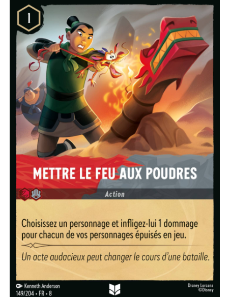 S8 - 149/204 - Mettre le feu aux poudres