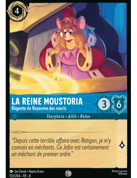 S8 - 153/204 - La Reine Moustoria - Régente du Royaume des souris