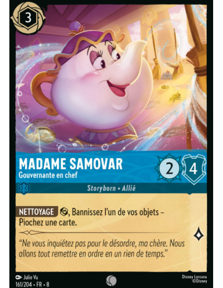S8 - 161/204 - Madame Samovar - Gourvernante en chef