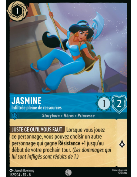 S8 - 162/204 - Jasmine - Infiltrée pleine de ressources