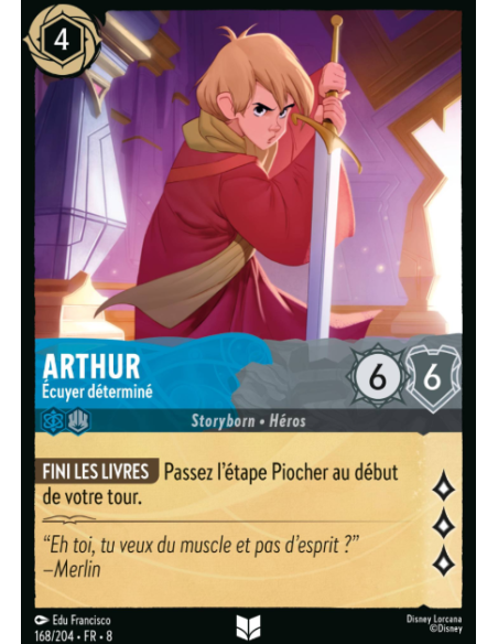 S8 - 168/204 - Arthur - Ecuyer déterminé