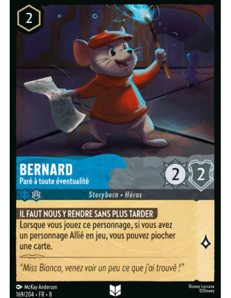 S8 - 169/204 - Bernard - Paré à toute éventualité