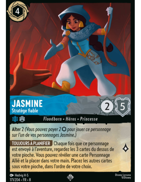 S8 - 171/204 - Jasmine - Stratège fiable