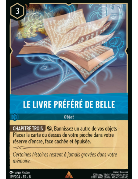 S8 - 179/204 - Le livre préféré de Belle