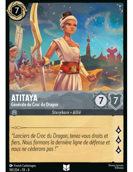 S8 - 181/204 - Atitaya - Générale de Croc du Dragon