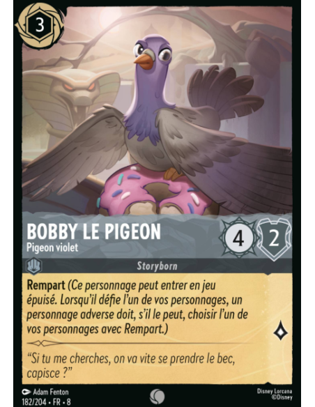 S8 - 182/204 - Bobby le pigeon - Pigeon violet