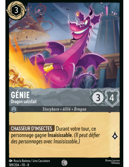 S8 - 189/204 - Génie - Dragon satisfait