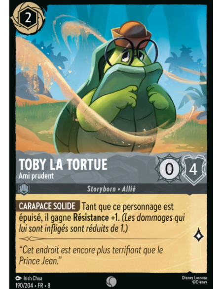 S8 - 190/204 - Toby la tortue - Ami prudent