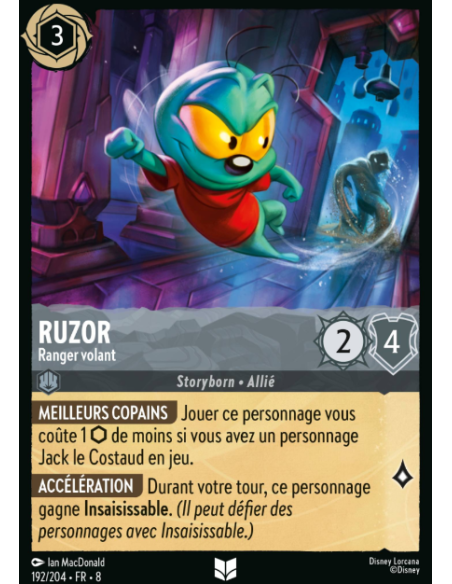 S8 - 192/204 - Ruzor - Ranger volant