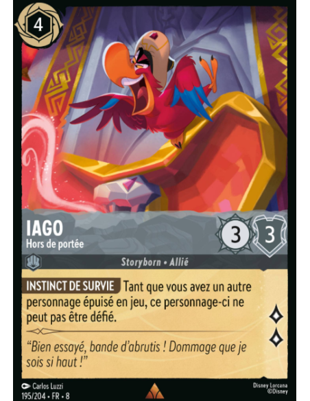 S8 - 195/204 - Iago - Hors de portée